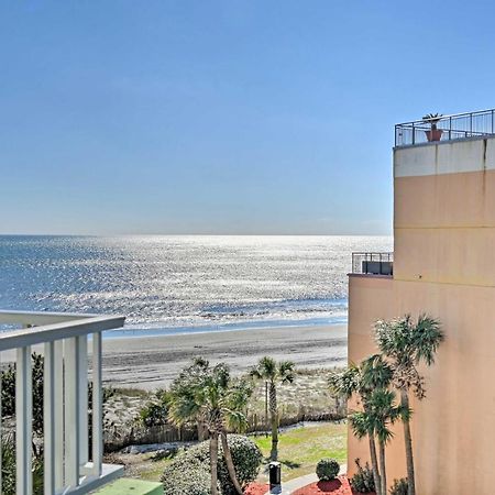 Beachfront Condo In Myrtle Beach With Pool Access Zewnętrze zdjęcie