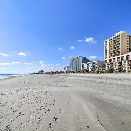 Beachfront Condo In Myrtle Beach With Pool Access Zewnętrze zdjęcie