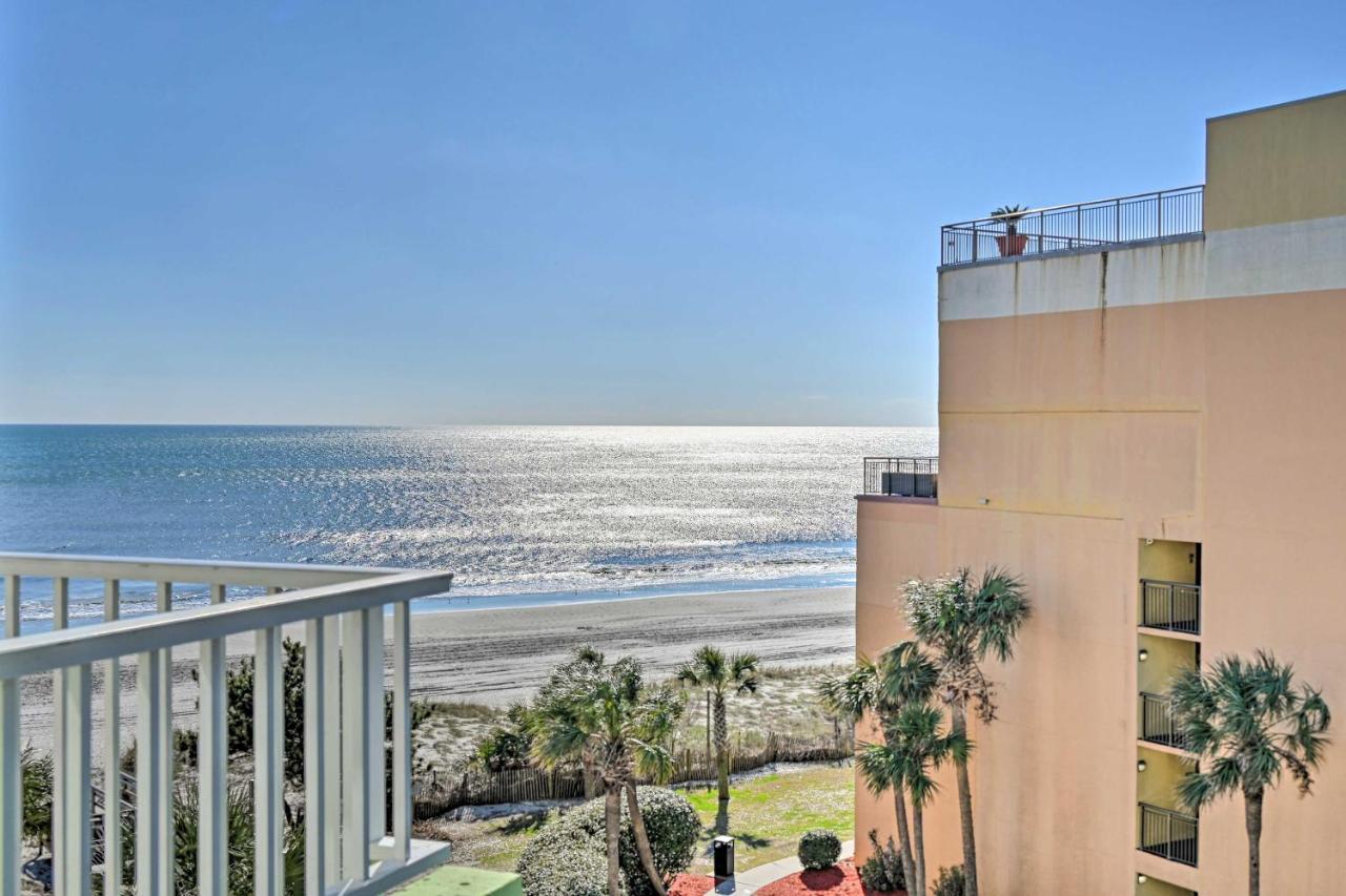 Beachfront Condo In Myrtle Beach With Pool Access Zewnętrze zdjęcie