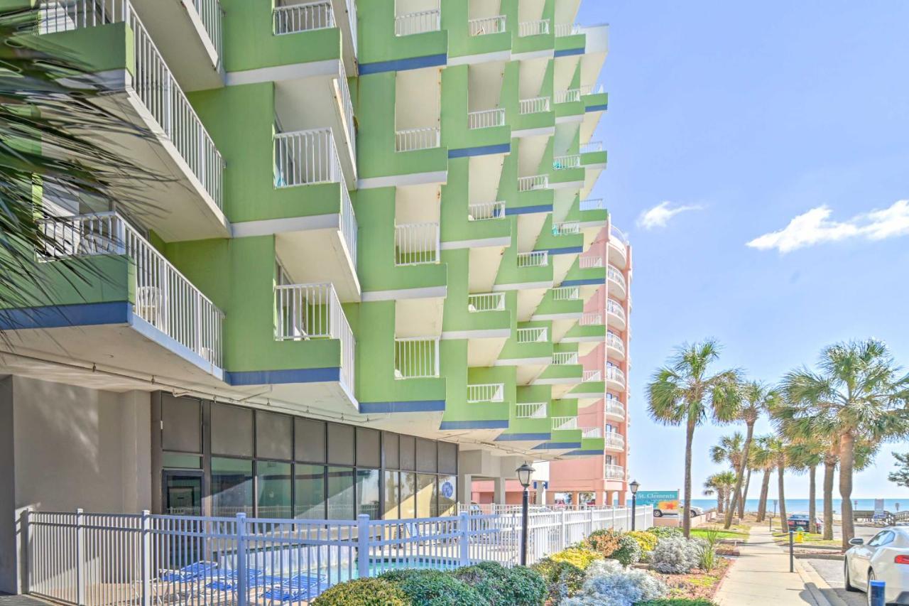 Beachfront Condo In Myrtle Beach With Pool Access Zewnętrze zdjęcie