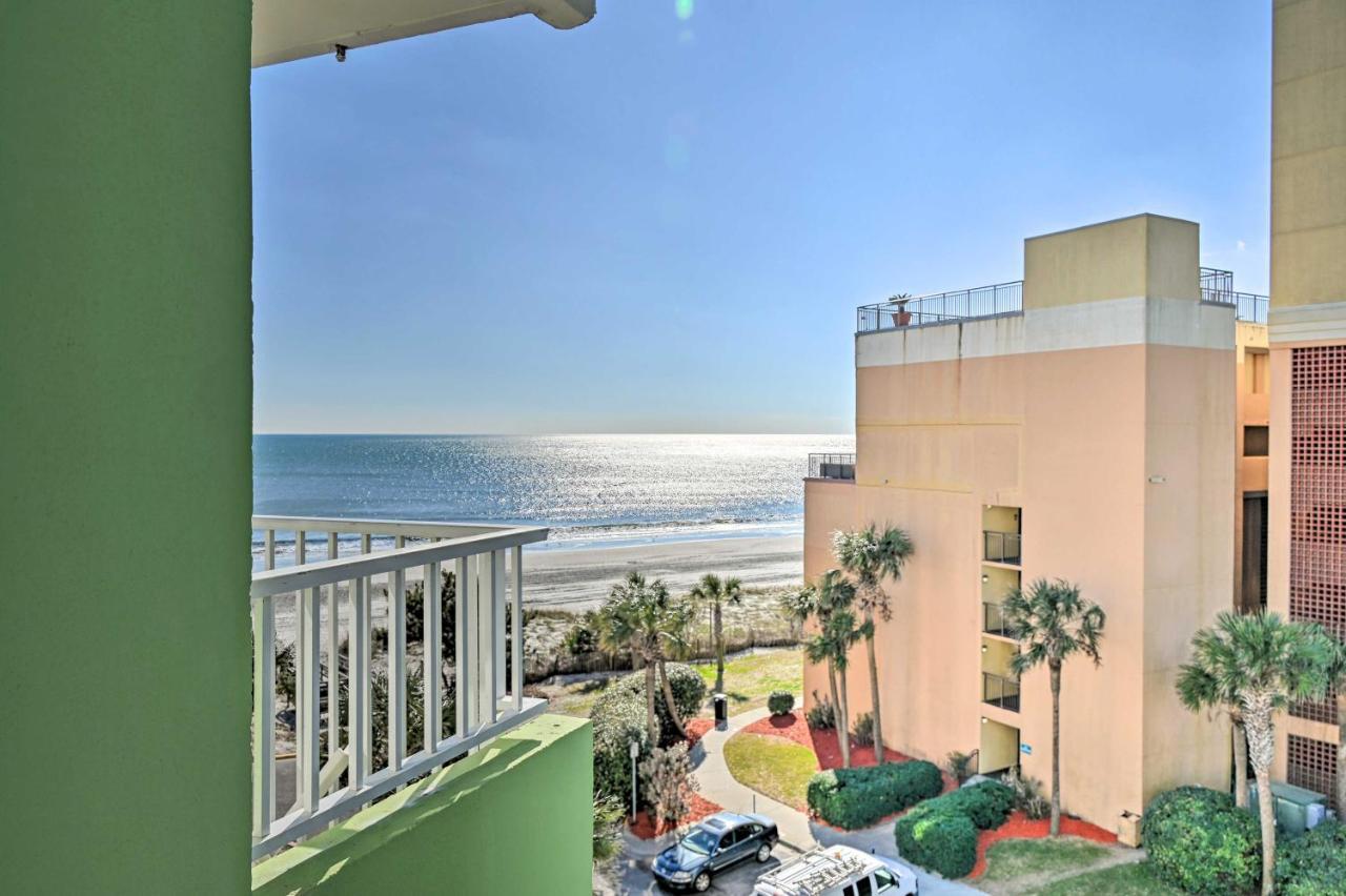 Beachfront Condo In Myrtle Beach With Pool Access Zewnętrze zdjęcie