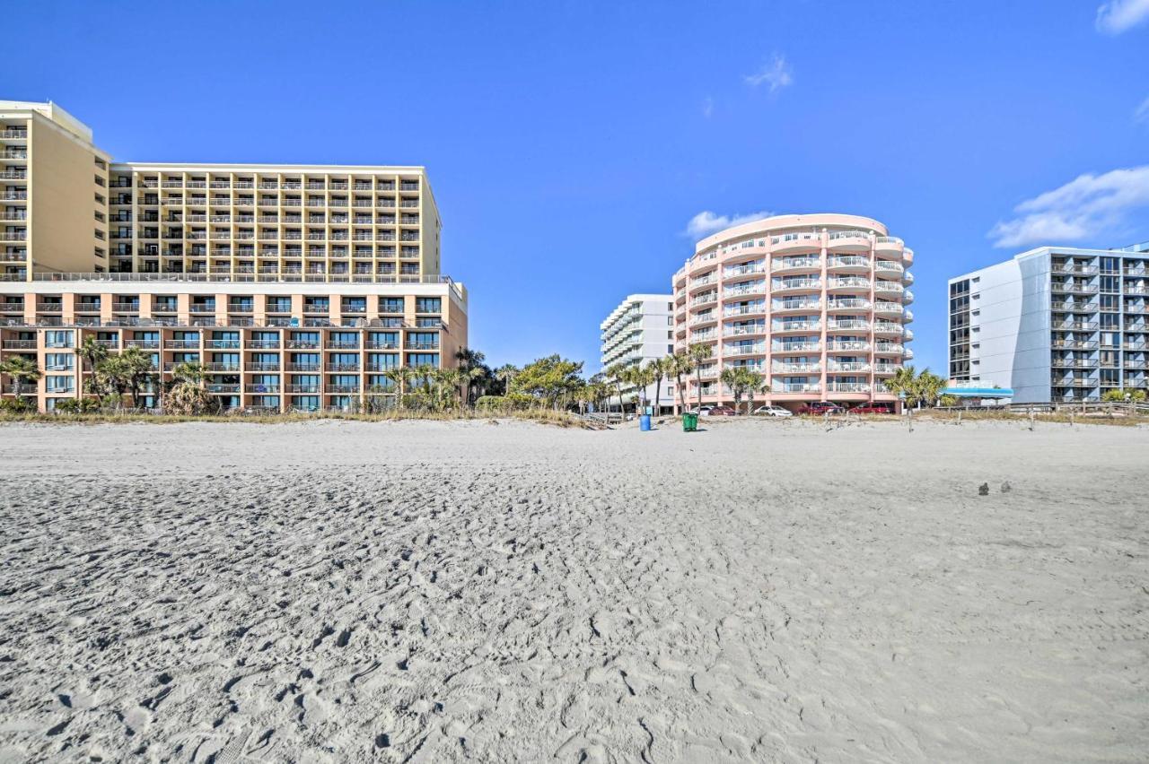 Beachfront Condo In Myrtle Beach With Pool Access Zewnętrze zdjęcie