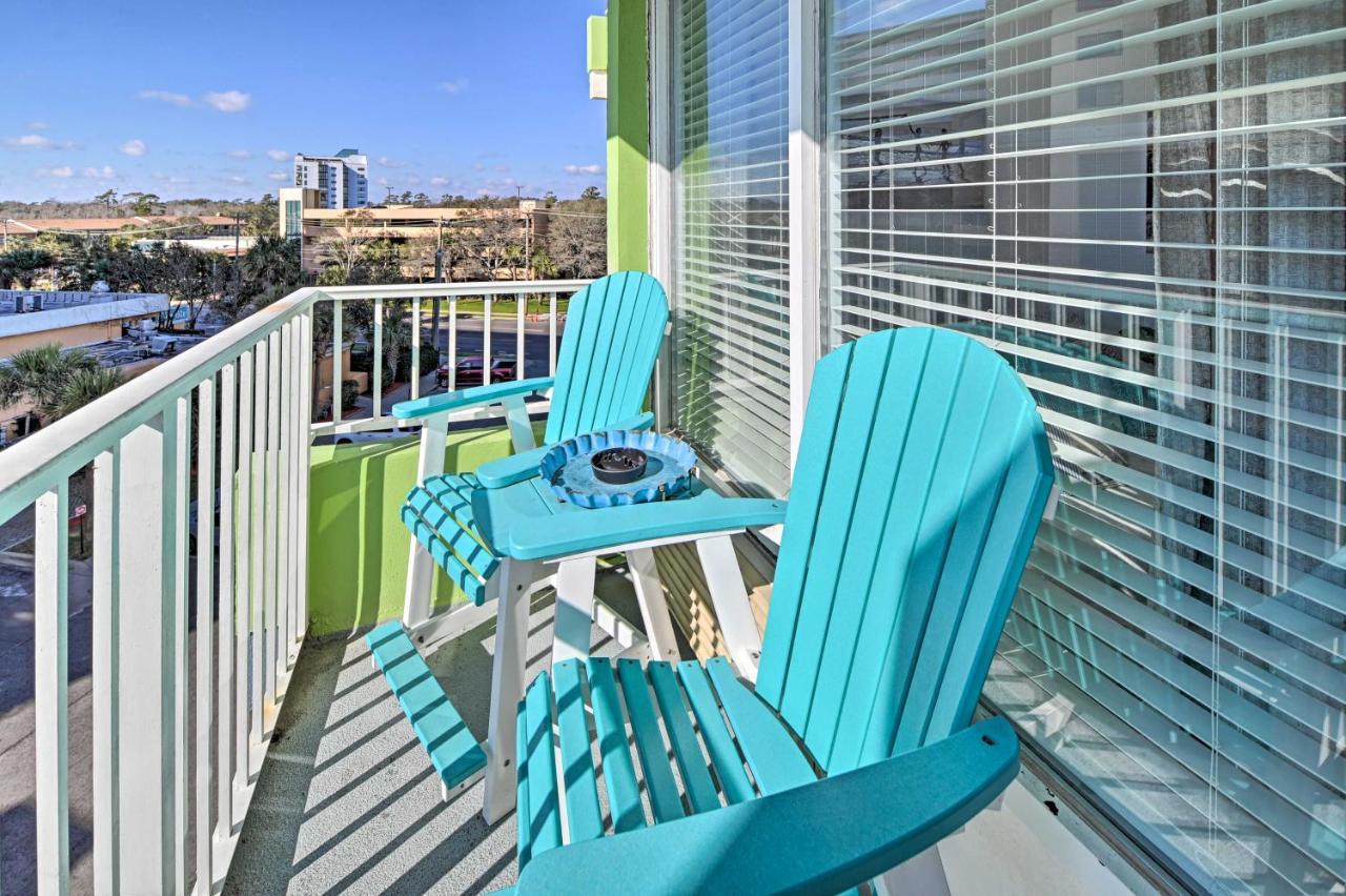 Beachfront Condo In Myrtle Beach With Pool Access Zewnętrze zdjęcie